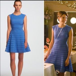 Blue halston heritage dress fault in our stars 8